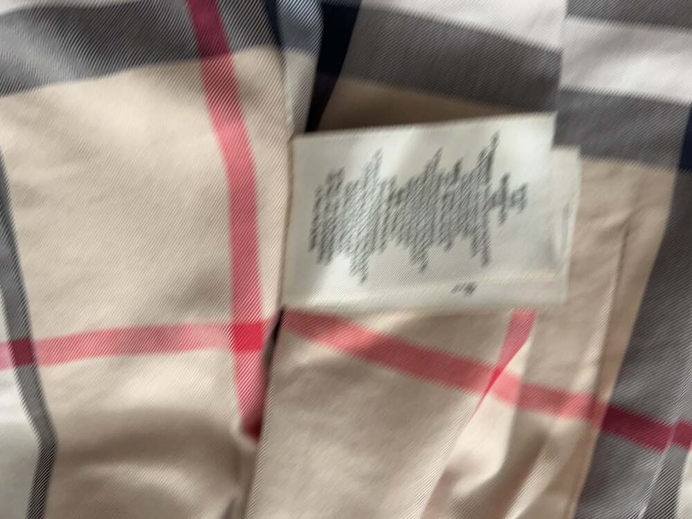 Burberry Brit Black Trench Coat Size US 2 - Picture 6 of 14
